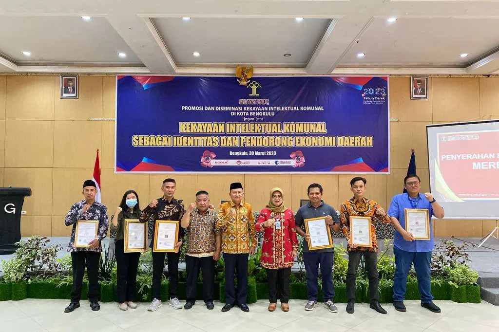 Peduli HKI, Pemprov Bengkulu Siap Dukung Kementerian Hukum Dan Ham