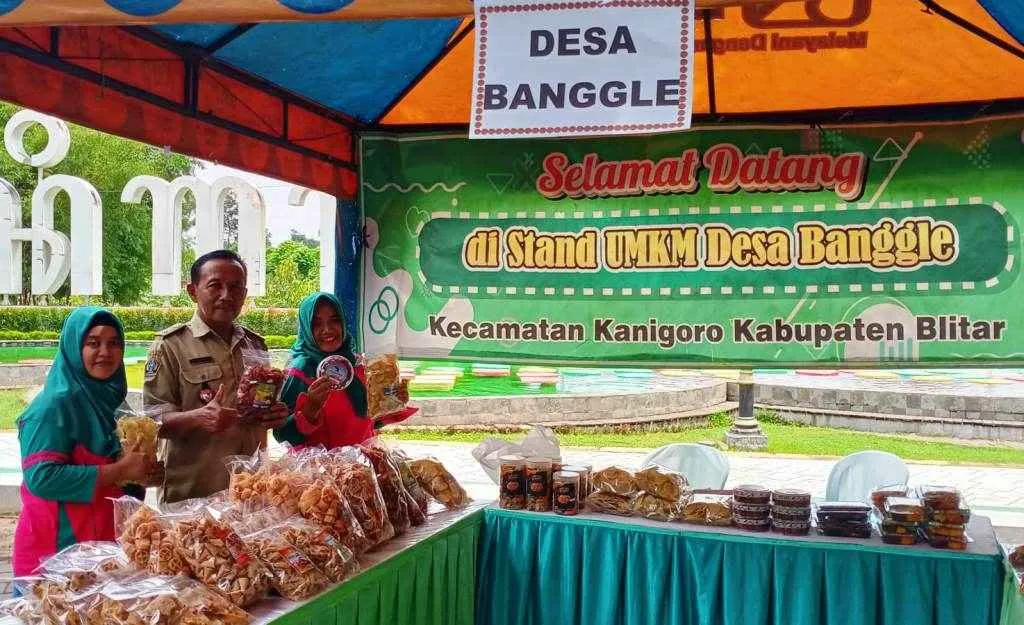 Pemdes Dorong UMKM Banggle Jual Kerajinan di Bazar Ramadan 2023