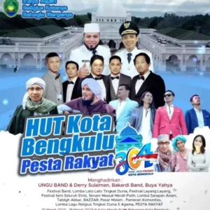 Pemkot Gelar Berbagai Kegiatan Semarakkan Hari Jadi Ke-304 Kota Bengkulu