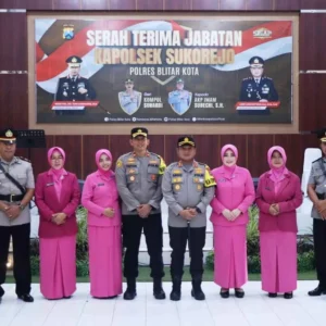 Pimpin Sertijab Kapolsek Sukorejo, Kapolres Blitar Kota : Mutasi Hal Biasa