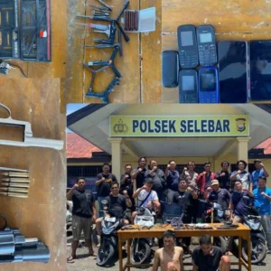 Polresta Bengkulu Berhasil Lumpuhkan Bandit Bersenpi Rakitan Asal Rejang Lebong Penangkapan Bandit Bersenpi Rakitan