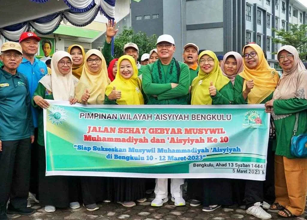 Rohidin Sampaikan ini Saat Jalan Sehat PMW dan Aisyiyah Bengkulu