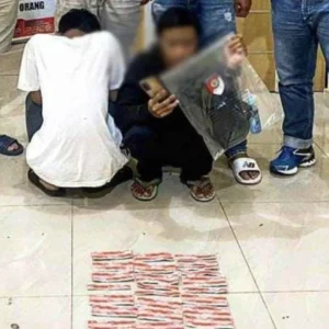 Terjaring Ops Pekat Nala I, Dua Remaja Lebong Diamankan Polres Lebong