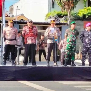 TNI dan POLRI Tegal Gelar Apel Gabungan TNI dan POLRI Tegal Gelar Apel Gabungan