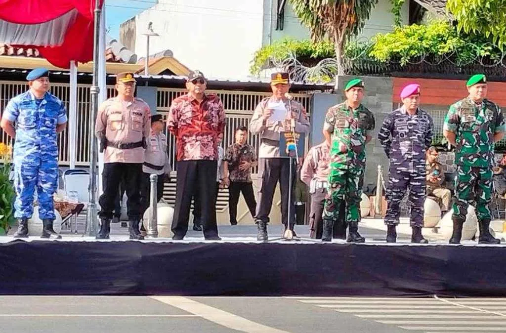 TNI dan POLRI Tegal Gelar Apel Gabungan