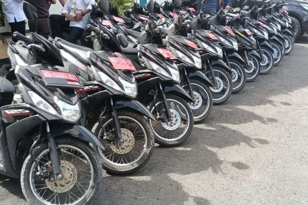 21 Unit Sepeda Motor dari Koperasi Penerima Dana Samisake Berhasil Diamankan Kejari
