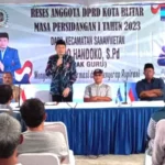 Anggota DPRD Kota Blitar Rido Handoko Soroti Batas Pajak Wilayah Saat Reses  