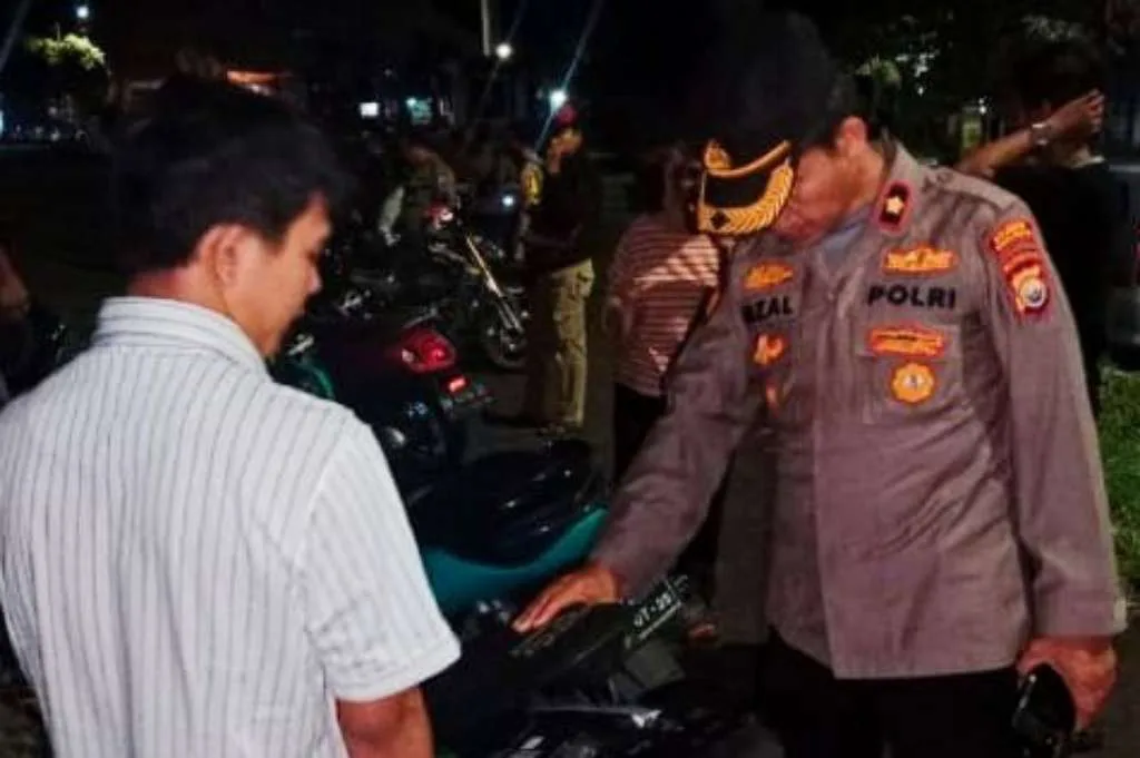 Asik Pesta Tuak, Sekelompok Remaja Terjaring Patroli KRYD