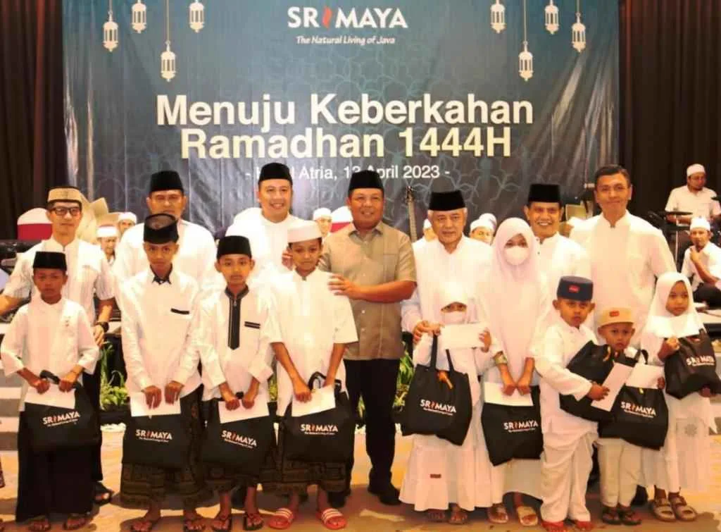Bupati Malang Hadiri Silaturahmi dan Santunan Yatim Piatu Yang Digelar Srimaya