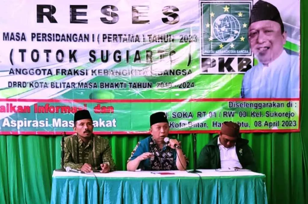 Gelar Reses di Sukorejo, Totok Sugiarto Singgung Pasar Legi dan Kios Mastrip Dimoro