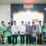 Giliran Masjid di Kota Bengkulu, Dapat Kucuran Bantuan Dari Gubernur Rohidin Mersyah