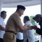 Hari Pertama Aktivitas, Pj. Wali Kota Batu Bersama ASN Adakan Halal Bihalal