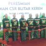 Manfaatkan CSR, Wali Kota Blitar Bangun Taman