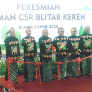 Manfaatkan CSR, Wali Kota Blitar Bangun Taman