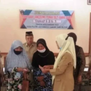 Pemerintah Desa Pojok Salurkan BLT Kepada 46 KPM Ekonomi Ektrem