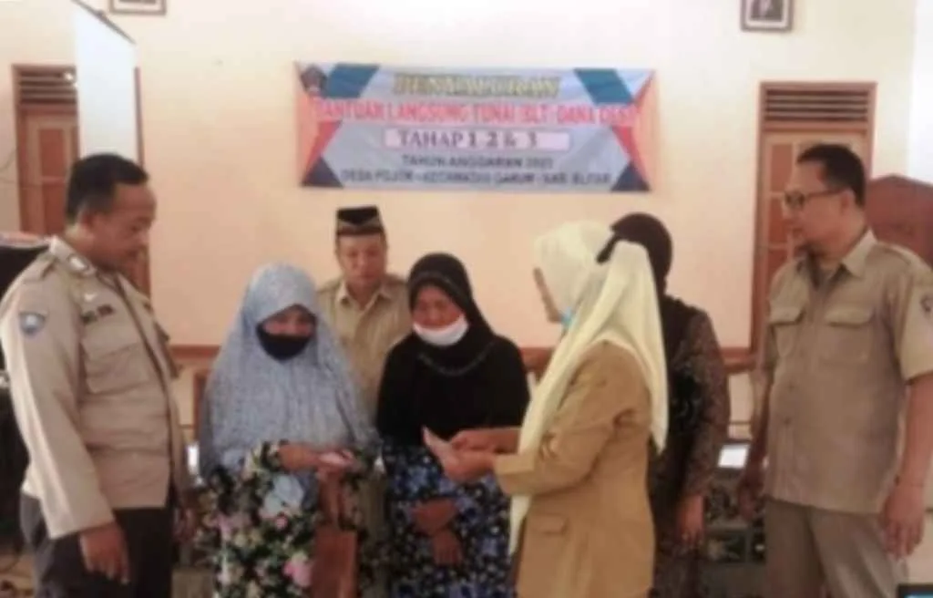 Pemerintah Desa Pojok Salurkan BLT Kepada 46 KPM Ekonomi Ektrem
