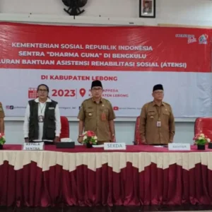 Pemkab Lebong salurkan Bantuan 100 Paket Bantuan Asistensi Rehabilitasi Sosial