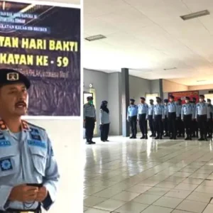 Peringati Hari Bakti Pemasyarakatan Ke-59, Lapas Brebes Gelar Apel Renungan dan Doa Peringati Hari Bakti Pemasyarakatan Ke-59, Lapas Brebes Gelar Apel Renungan dan Doa
