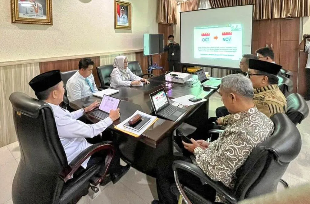 Persiapkan GERNAS BBI 2023, Pemprov Bengkulu Rakor Bersama Kemetrian
