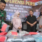 Polres Blitar Kota Ungkap 69 Kasus Selama Operasi Pekat 2023