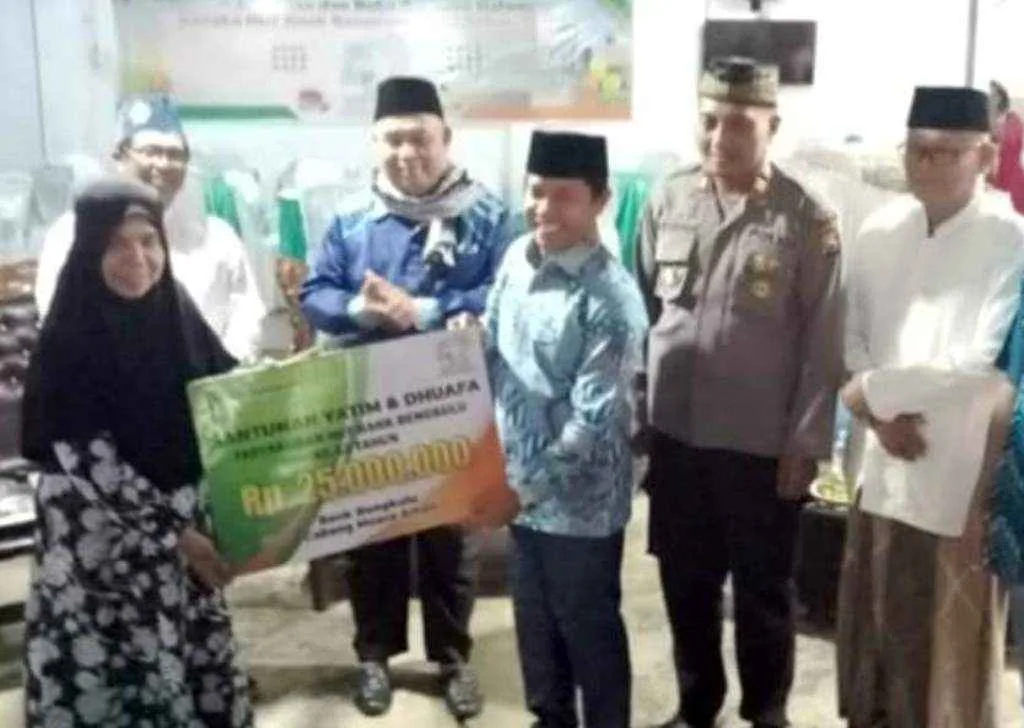 Rayakan Hari Jadi Ke-52, Bank Bengkulu Lebong Santuni Anak Yatim dan Dhuafa