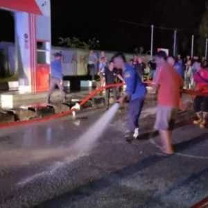 SPBU Tanjung Raman Bengkulu Selatan Nyaris Ludes Terbakar, ini Penyebabnya