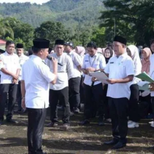 Usai Libur Idulfitri, Pemkab Lebong Gelar Apel Gabungan