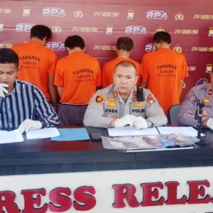 3 Pengedar dan 1 Pengguna Narkoba Berhasil Diamankan Polres Rejang Lebong