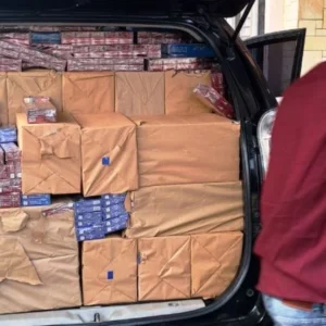 Angkut 292 Ribu Batang Rokok Ilegal, Mobil Penumpang Diamankan Petugas