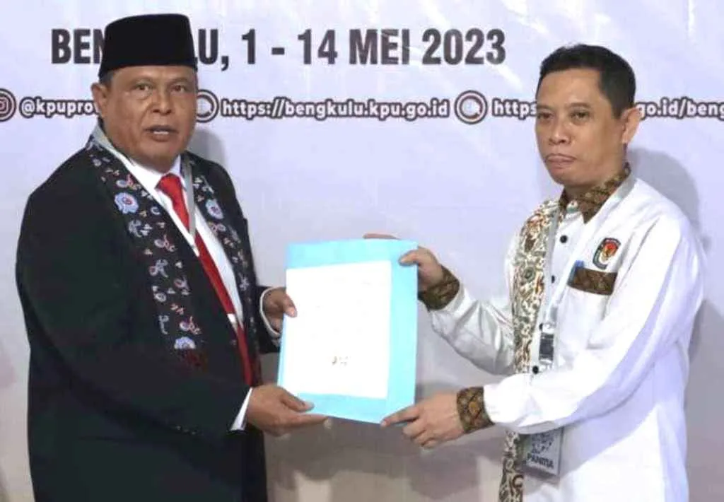 Bang Ken Kembali Daftar Calon DPD RI dari Provinsi Bengkulu