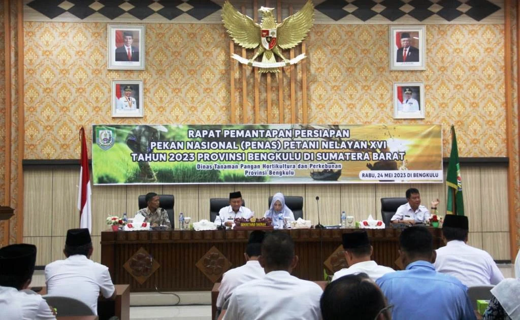 Bengkulu Targetkan Jadi Yang Terbaik Dalam Gelaran PENAS Petani Nelayan XVI