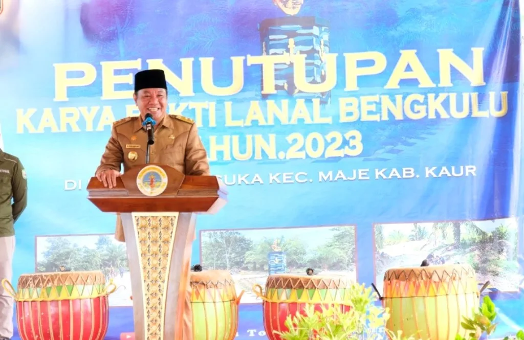 Karya Bakti TNI AL Tahun 2023 di Kabupaten Kaur Resmi Ditutup