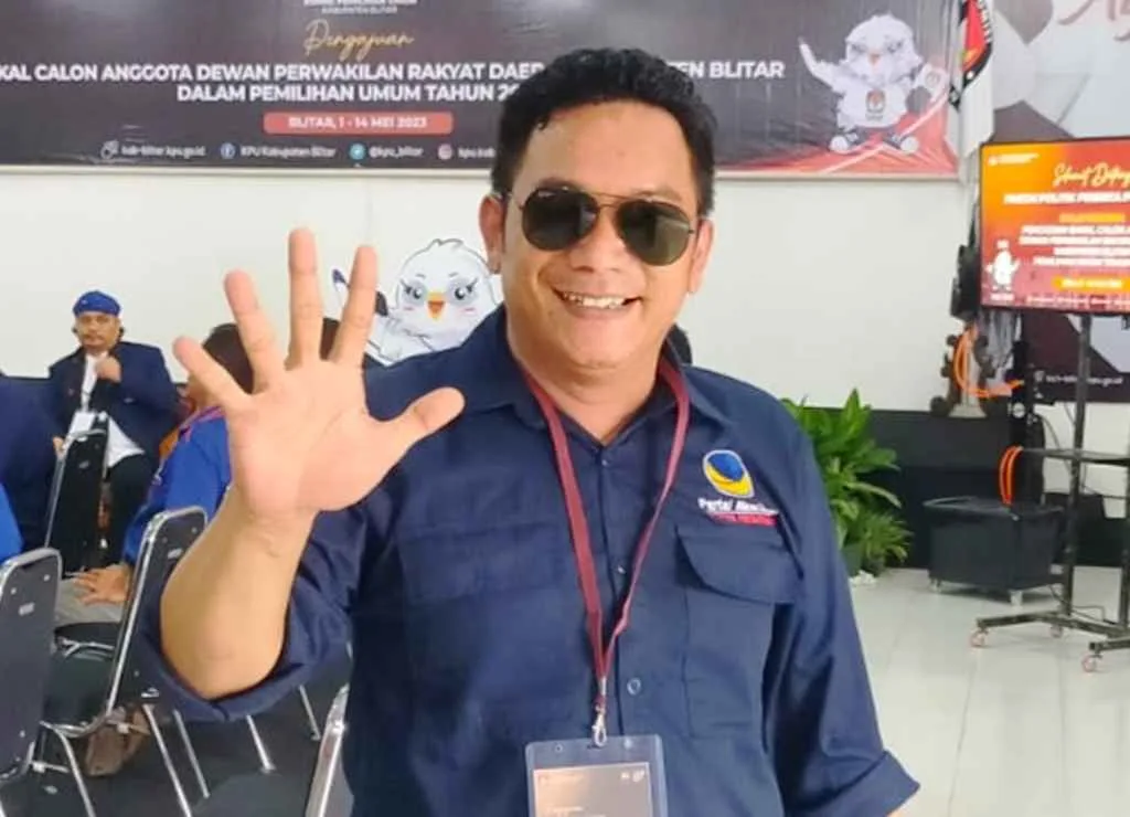 Daftarkan Bacalegnya ke KPU, Partai Nasdem Kabupaten Blitar Optimis Rebut 9 Kursi