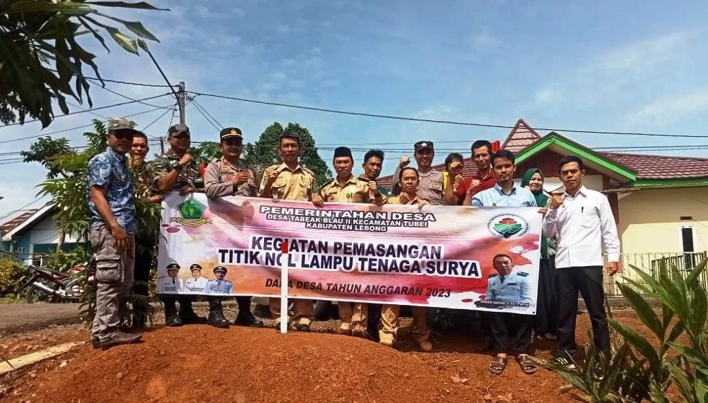 Pemdes Tabeak Blau II Laksanakan Program Ketahanan Pangan dan Titik Nol