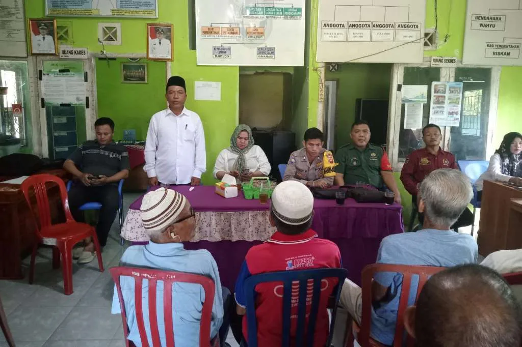Pemdes Tanjung Raman Gelar Musyawarah Pra Pembangunan Jalan, Ini Pesan Kades