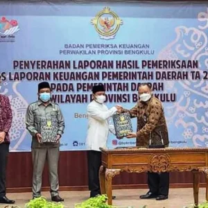 Pemkab Lebong Kembali Dianugrahi WTP ke-7 Oleh BPK RI Provinsi Bengkulu