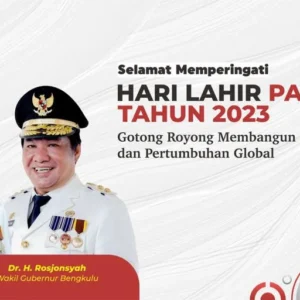 PEMPROV BENGKULU MENGUCAPKAN SELAMAT HARI LAHIR PANCASILA TAHUN 2023