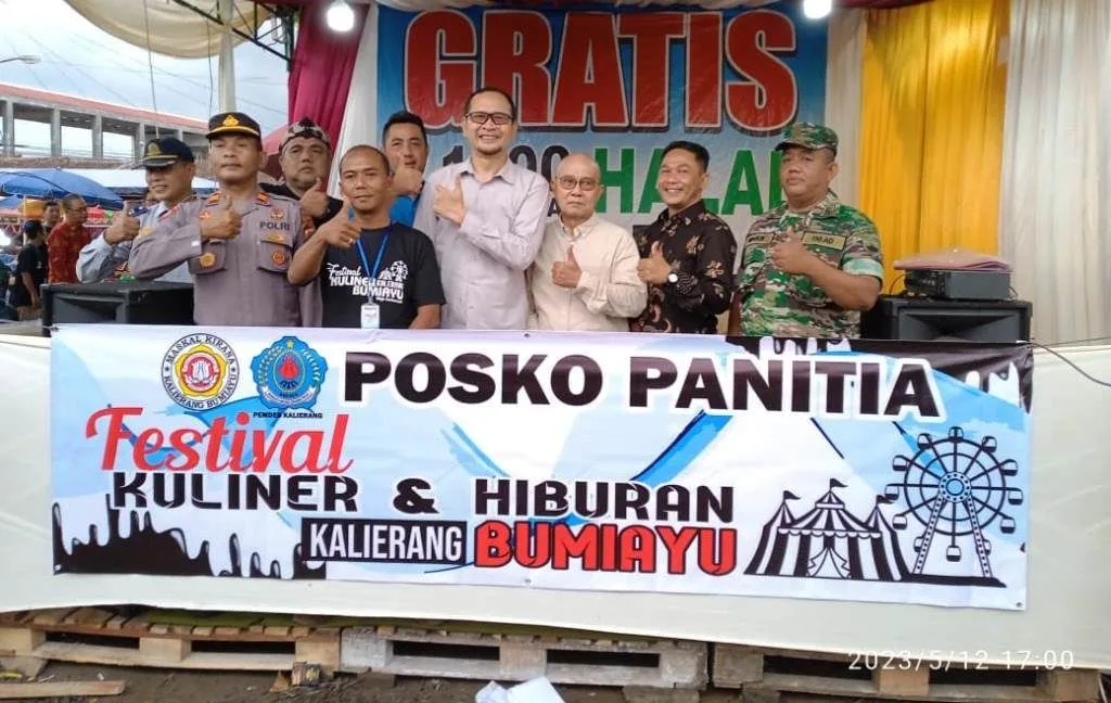 Sempat Diberhentikan, Festival Pasar Kuliner Bumiayu Resmi Dibuka Kembali