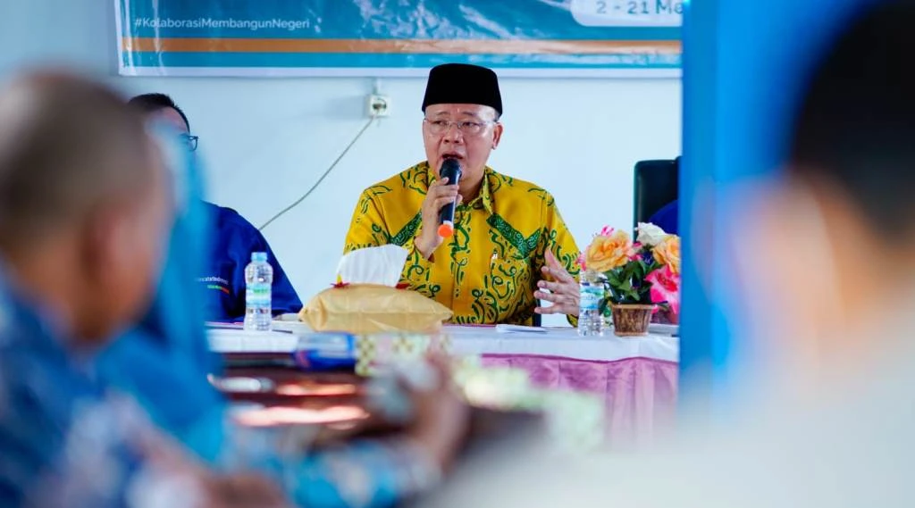 Upaya Hapus Kemiskinan, Gubernur Rohidin Pantau FKP Rengsosek