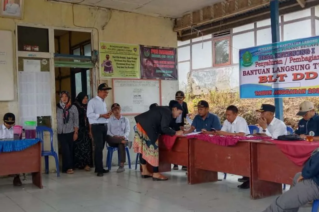 23 KPM Terima BLT-DD Pemdes Ketenong I Lebong