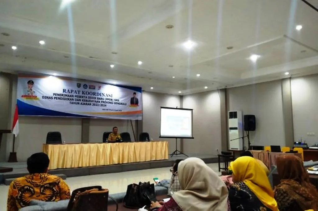Disdikbud Provinsi Bengkulu Gelar Rakor Bahas PPDB Tahun Ini