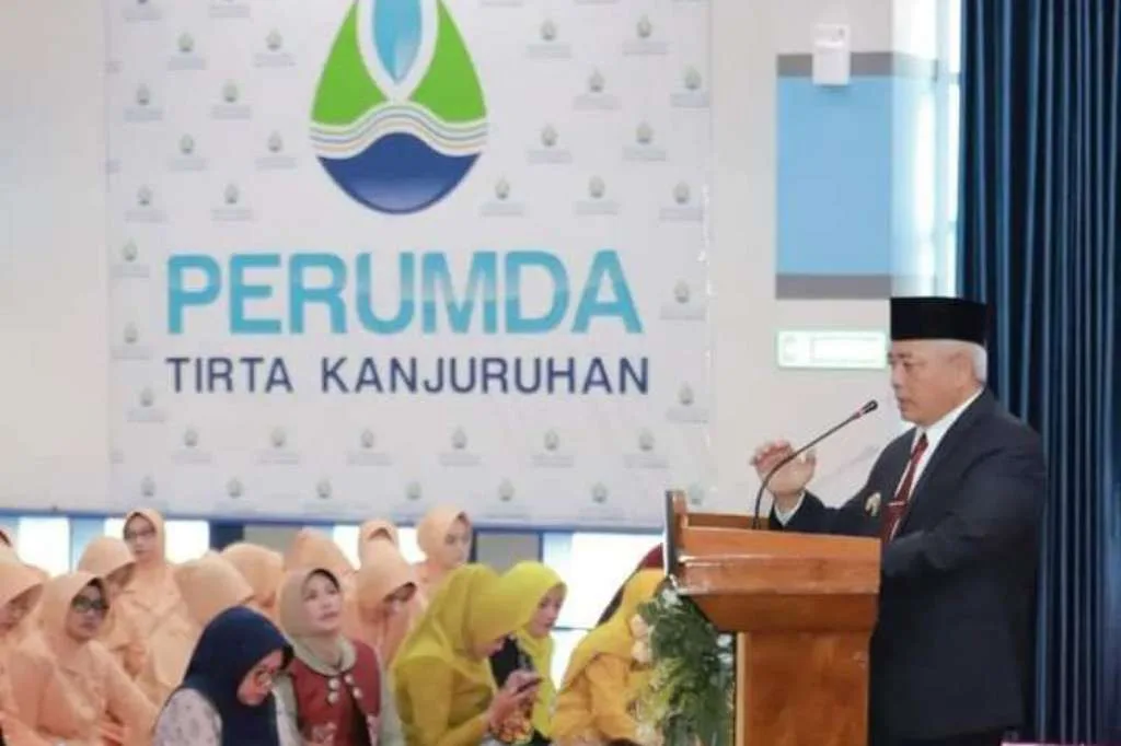 Bupati Malang Pimpin Upacara HUT Perumda Tirta Kajuruhan