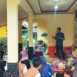Berkumpul Bersama Kader Lingkungan, Usin Sembiring Ajak Ubah Mindset