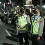 Kirab Bedhol Pusaka dan Pawai Lentera, Polres Blitar Amankan Rute Perjalanan