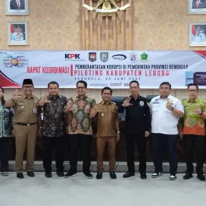 KPK Gelar Rakor Pemberantasan Korupsi di Pemerintahan Provinsi Bengkulu