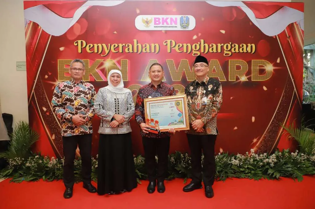 Pemkot Batu Kembali Raih Penghargaan dari BKN Awards 2023