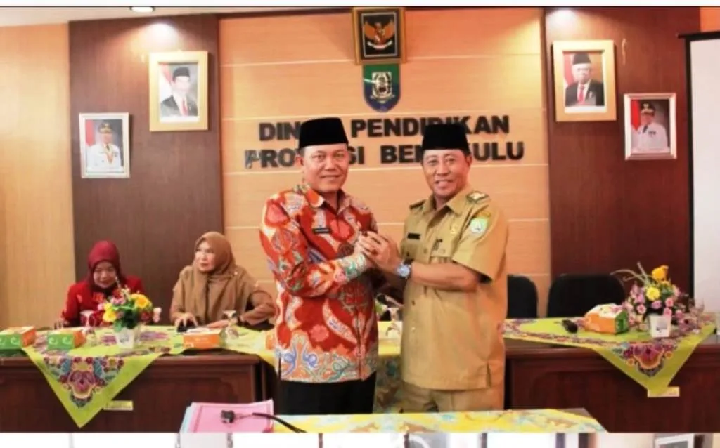Pisah Sambut Kadis Dinas Pendidikan dan Kebudayaan Provinsi Bengkulu