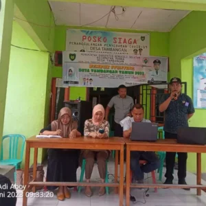 Tekan Angka Stunting, Pemdes Tambangan Gelar Kegiatan Rembuk Stunting