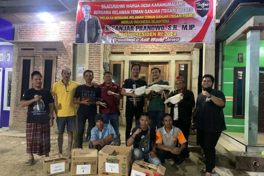 Warga Desa Karangmalang dan TEGAR Gelar Acara Silahturahmi