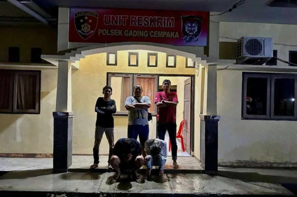 Curi Pagar Kantor Lurah, 2 Residivis Kembali Ditangkap Polisi